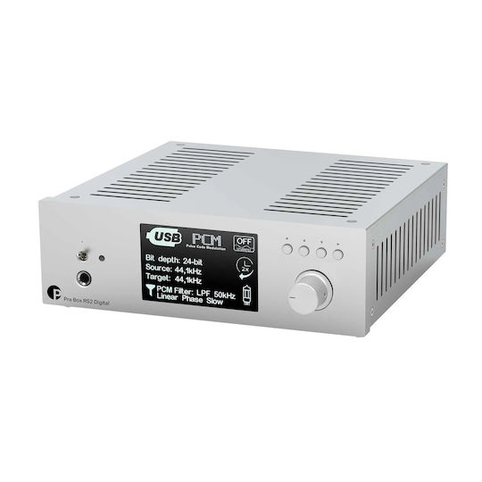 Pro-Ject Audio Box RS2 DAC Ασημί