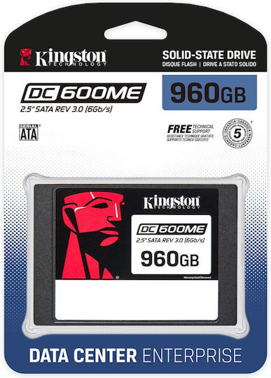 Kingston DC600ME SSD 960GB τύπου 2.5'' με σύνδεση SATA III SEDC600ME/960G