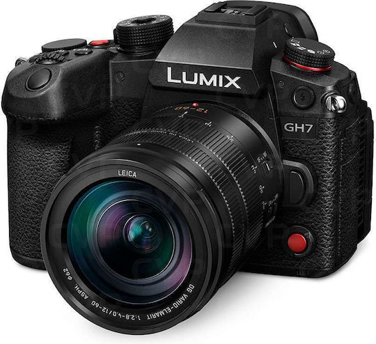 Panasonic Lumix GH7 Mirrorless Camera Kit (Leica DG Vario-Elmarit 12-60mm F/2.8-4 Asph. Power OIS) Black