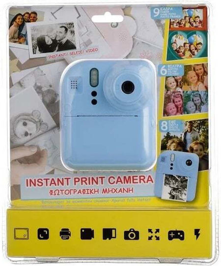 Children's Camera with Thermal Printing Blue