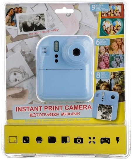 Children's Camera with Thermal Printing Blue