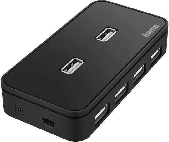 HAMA USB Хъб 7 Порта USB 2.0 с Връзка USB-A