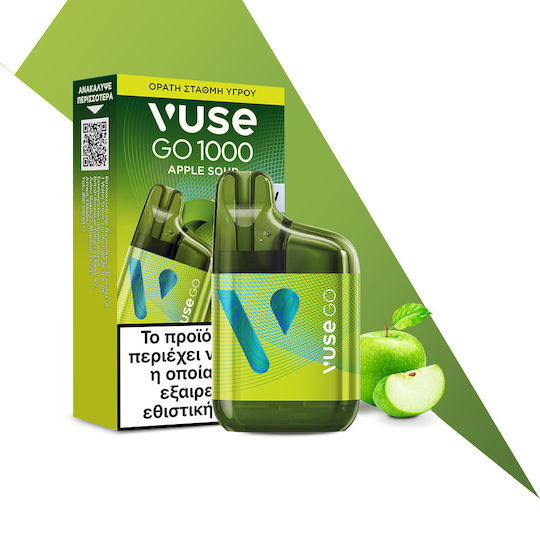 glo Țigară Electronică De Unică Folosință 1000 Inhalări Apple Sour 2ml 20mg Verde