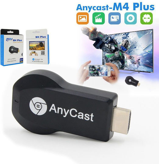 Smart TV Stick Anycast M4 Plus Full HD Wi-Fi / HDMI