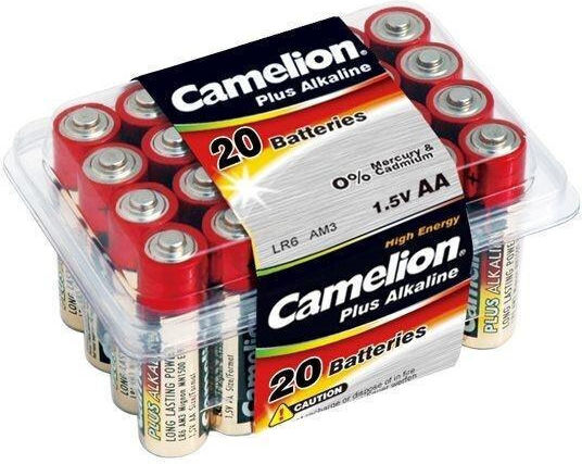 Camelion Plus Αλκαλικές Μπαταρίες AA 1.5V 20τμχ