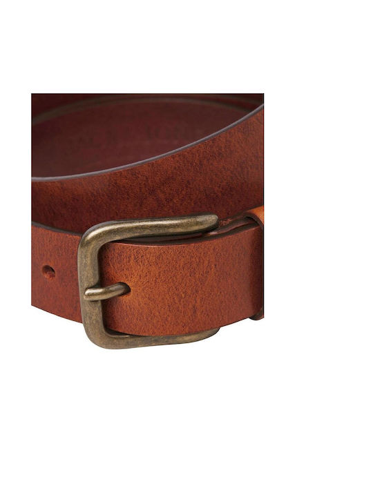 Jack & Jones Men's Leather Belt Brown