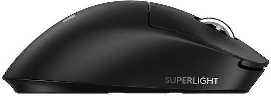 Logitech G Pro X Superlight 2 Dex Ασύρματο Gaming Ποντίκι Μαύρο