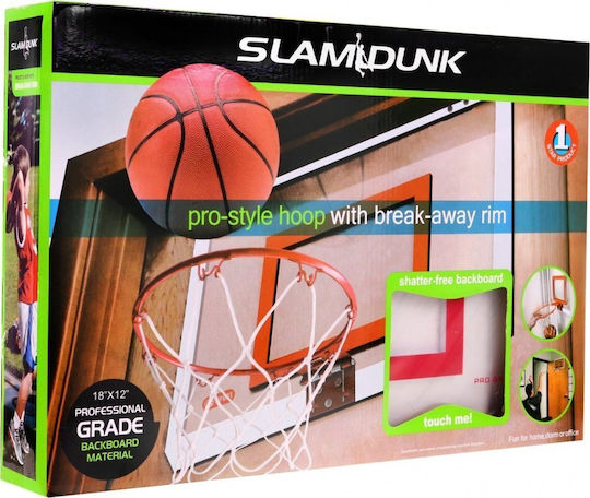 Ramiz Over Door Basketball Hoop with Ball