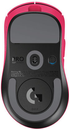 Logitech G Pro X Superlight 2 Dex Ασύρματο Ποντίκι Ροζ