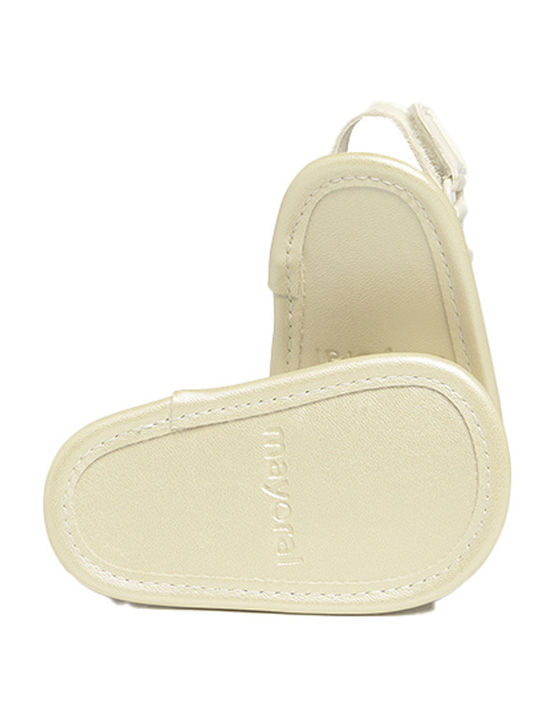 Mayoral Soft-Sole Baby Sandals Beige