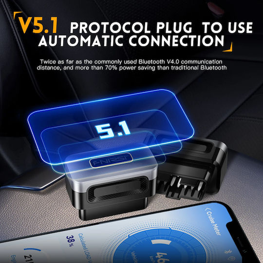Fnirsi Διαγνωστικό Αυτοκινήτου OBD 2 με Bluetooth