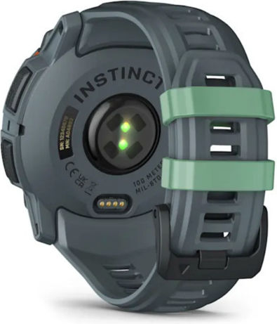 Instinct 3 AMOLED Aluminium 50mm Αδιάβροχο Smartwatch με Παλμογράφο (Neo Tropic with Twilight Band)