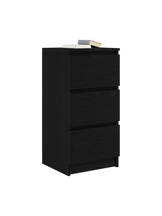 Drawers Storage Wooden L37.5xW35xH76cm