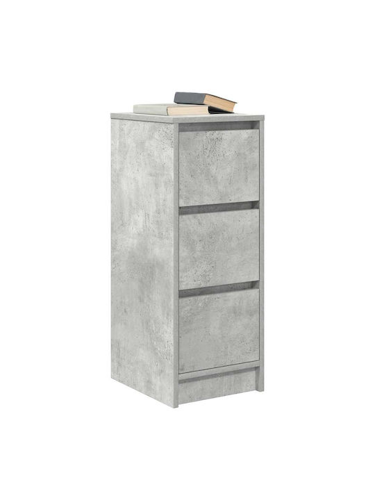 Drawers Storage Wooden L29.5xW34xH76cm