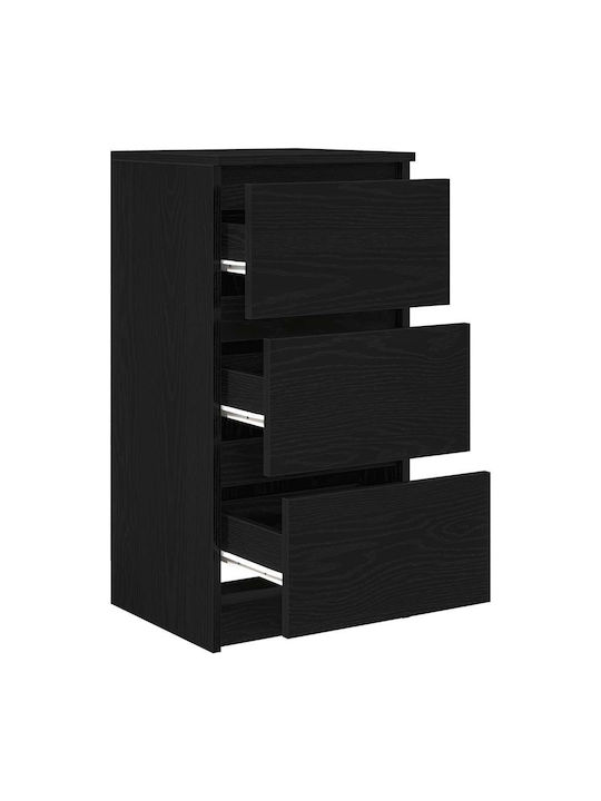 Drawers Storage Wooden L37.5xW35xH76cm