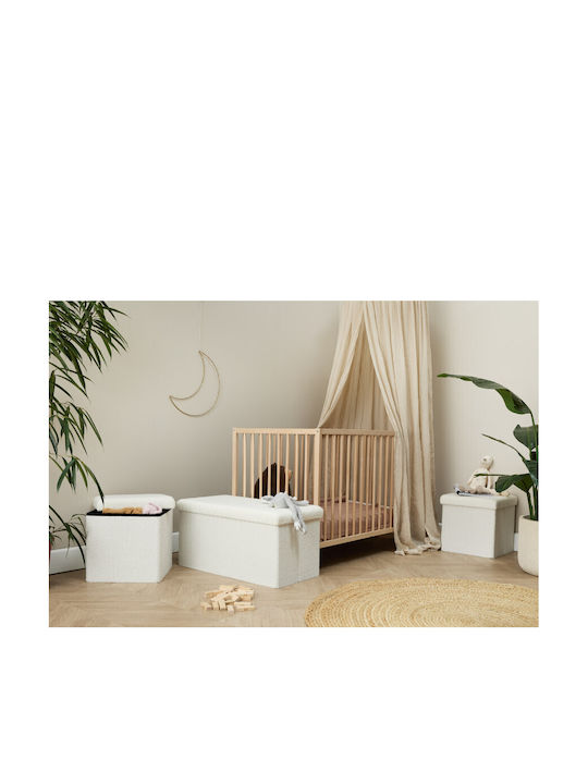 Σετ 3 Κουτιά Αποθήκευσης Teddy Λευκό 8720604886658 Lifa-living