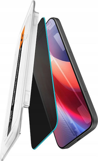 Spigen Glass tR EZ Fit HD Privatsphäre Gehärtetes Glas (iPhone 17 / 17 Pro / 16 Pro)