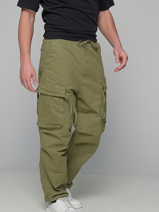 Ben Tailor Trousers Cargo Haki