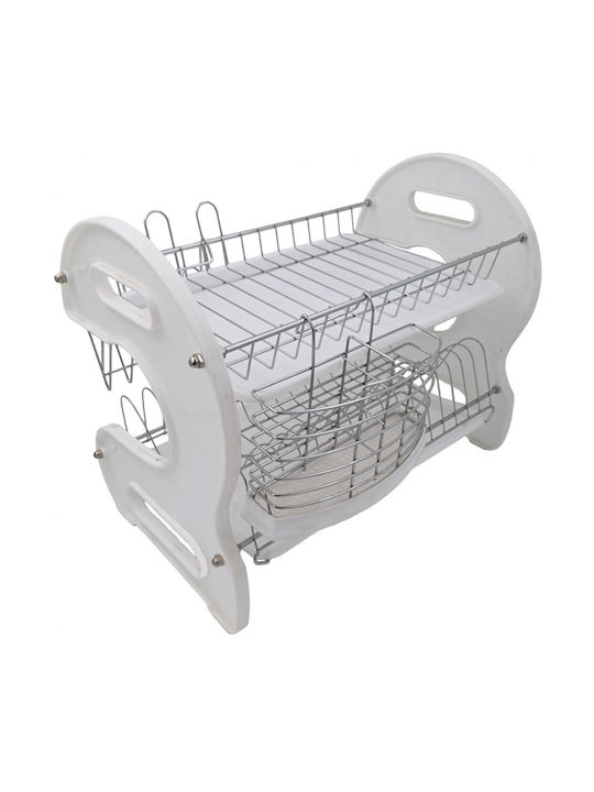 Sidirela Dish Drainer Double Tier