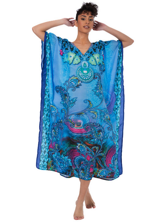 Indischer Kaftan Ar190-b Solo Me 100cm X 120cm Damen Einheitsgröße