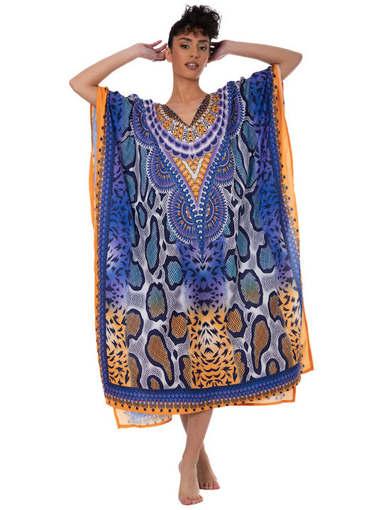 Indischer Kaftan Ar191-b Solo Me 100cm X 120cm Einheitsgröße Damen