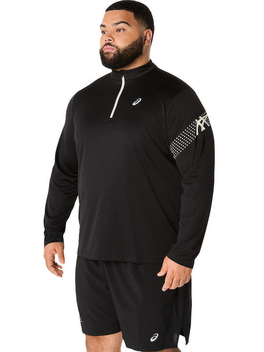 ASICS Long Sleeve Athletic Blouse Black