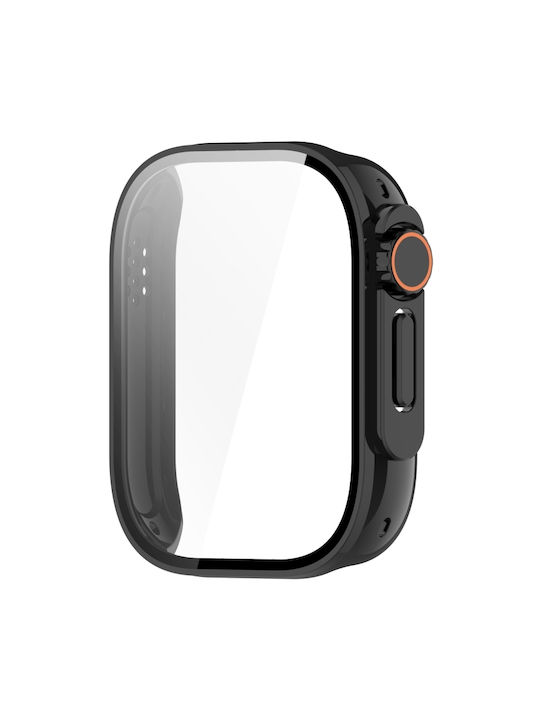 Tempered Film Πλαστική Θήκη σε Μαύρο χρώμα για Redmi Watch 5 Active