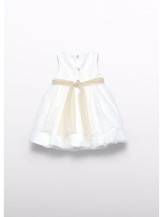 Abel & Lula Children's Dress Tulle cream