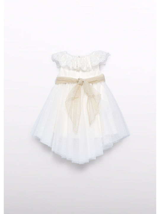 Abel & Lula Children's Dress Tulle cream