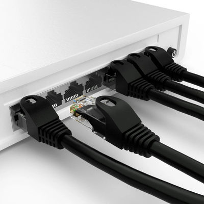 Powertech Netzwerkkabel Cab-n406 Cat 6 U Utp Cca 250Hz 5m Schwarz Cab-n406