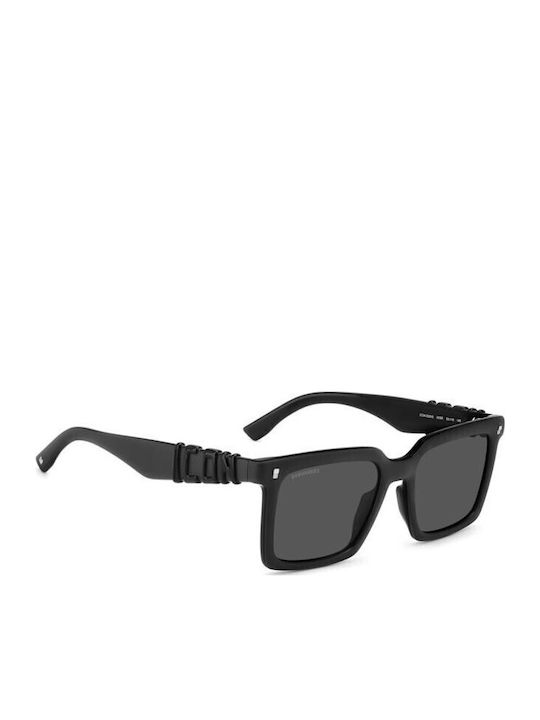 Dsquared2 Icon Bărbătești Ochelari de soare cu Negru Cadru și Negru Lentilă ICON 0025/S 003/IR