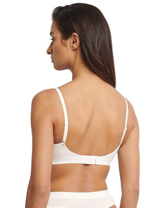 Sloggi Ever Ease P Silk White Bra