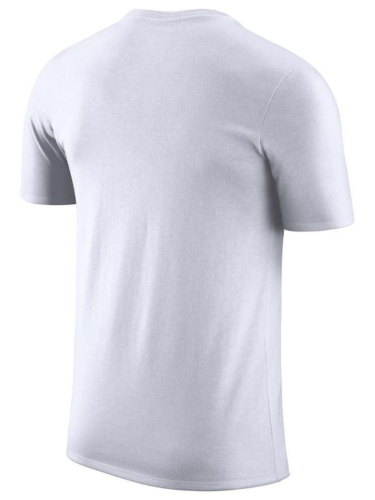 Dri-Fit NBA Chicago Bulls Sportliches T-Shirt Weiß