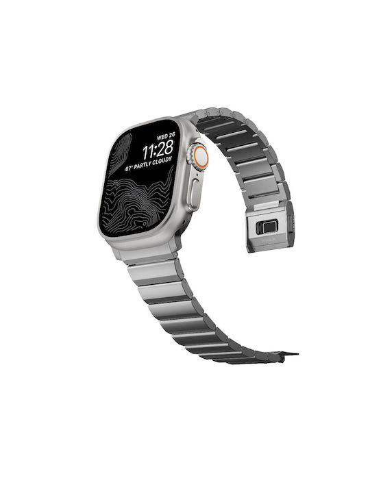 Nomad Λουράκι Ανοξείδωτο Ατσάλι Titanium (Apple Watch 44/45/46mm/Ultra 49mm)
