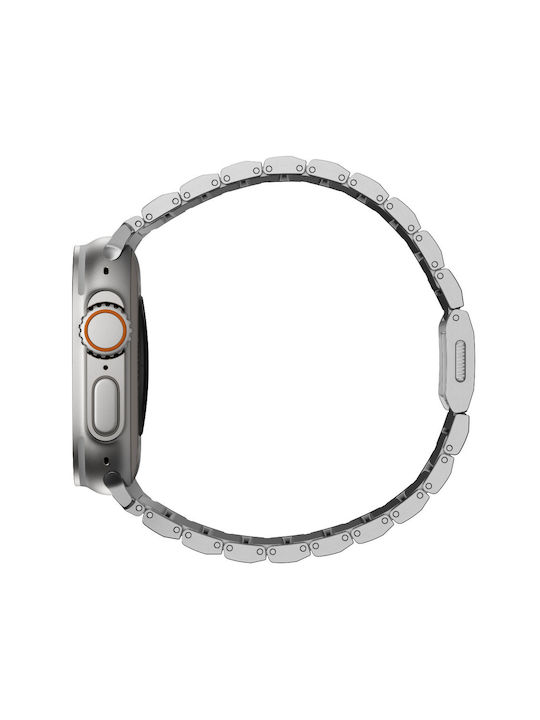 Nomad Λουράκι Ανοξείδωτο Ατσάλι Titanium (Apple Watch 44/45/46mm/Ultra 49mm)