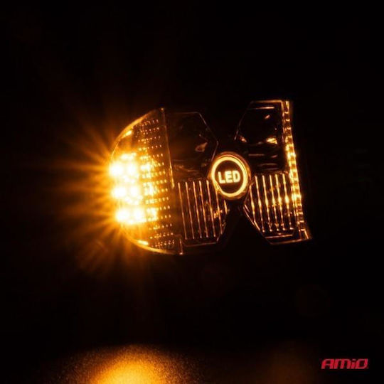 Amio Προβολεας Εργασιας Τετραγωνος Led 60w 9-36v 6.000lm 6.500k 95x80x90mm Awl67 Amio 1 Τεμ 04208/am