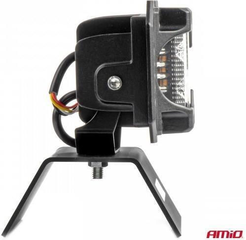 Amio Προβολεας Εργασιας Τετραγωνος Led 60w 9-36v 6.000lm 6.500k Awl66 Amio 1 Τεμ 04207/am