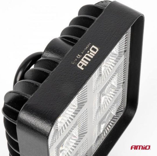 Amio Προβολεας Εργασιας Τετραγωνος Led 69w 9-36v 7.200lm 6.500k Awl60 Amio 1 Τεμ 04201/am