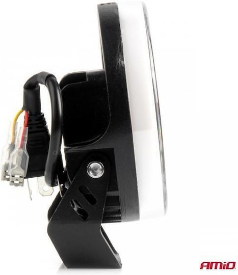 Amio Προβολεας Εργασιας Στρογγυλος Led 45w 9-36v 8.000lm 6.500k Awl58 Amio 1 Τεμ 04199/am