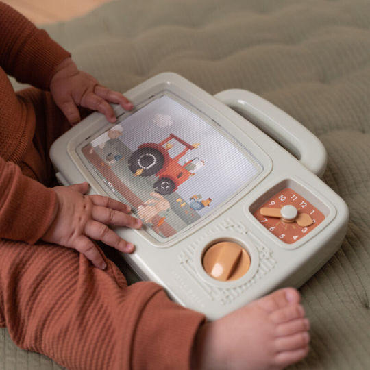 Little Dutch Baby Toy Music Television Little Farm with Music for 12++ Months