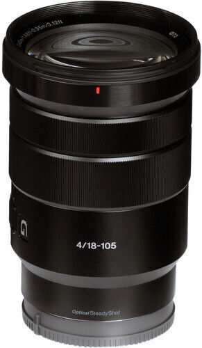 Sony Crop Φωτογραφικός Φακός 18-105mm f/4 Mid-Range Tele Zoom για Sony E Mount Μαύρος