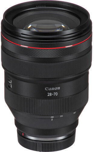 Canon Full Frame Camera Lens RF 28-70mm f/2L USM Standard Zoom / Wide Angle for Canon RF Mount Black