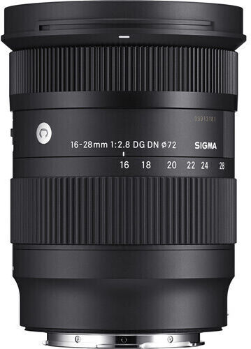Sigma Full Frame Φωτογραφικός Φακός 16-28mm f/2.8 DG DN Contemporary Standard Zoom για Sony E Mount Μαύρος