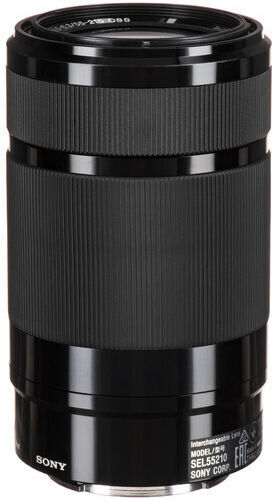 Sony Crop Camera Lens 55-210mm f/4.5-6.3 Telephoto Tele Zoom for Sony E Mount Black