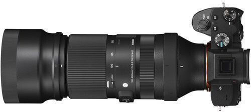 Sigma Full Frame Φωτογραφικός Φακός 100-400mm f/5-6.3 DG DN OS Contemporary Tele Zoom για Sony E Mount Μαύρος