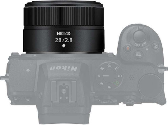 Nikon Full Frame Φωτογραφικός Φακός 28mm f/2.8 Σταθερός για Nikon Z Mount Μαύρος
