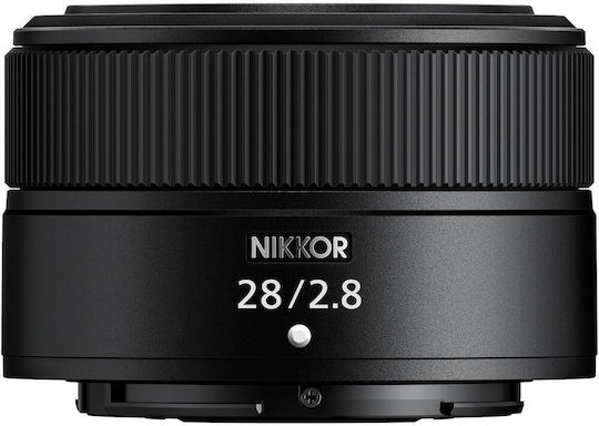 Nikon Full Frame Φωτογραφικός Φακός 28mm f/2.8 Σταθερός για Nikon Z Mount Μαύρος