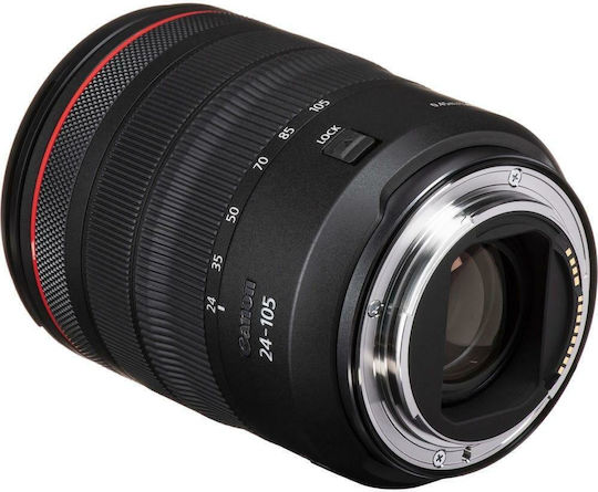 Canon Full Frame Camera Lens RF 24-105mm f/4L IS USM Standard Zoom for Canon RF Mount Black