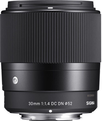 Sigma Crop Camera Lens 30mm f/1.4 DC DN Contemporary Fixed for Nikon Z Mount Black