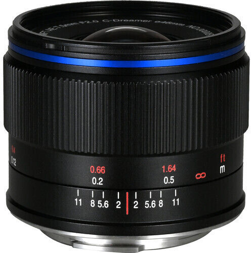 Laowa Crop Φωτογραφικός Φακός Venus Optics 7.5mm f/2 Wide Angle για Micro Four Thirds (MFT) Mount Μαύρος